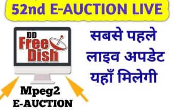 dd free dish e auction result