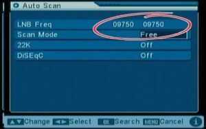 DD FREE DISH CHANNEL SCAN