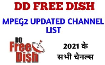 dd free dish mpeg2 channel list