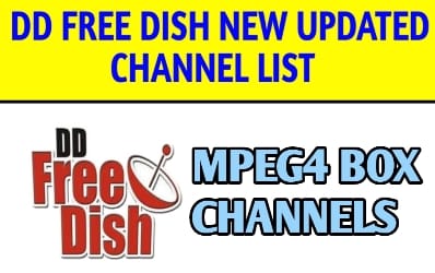 DD FREE DISH MPEG4 CHANNEL LIST