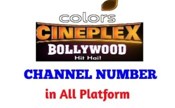 colors cineplex bollywood channel number