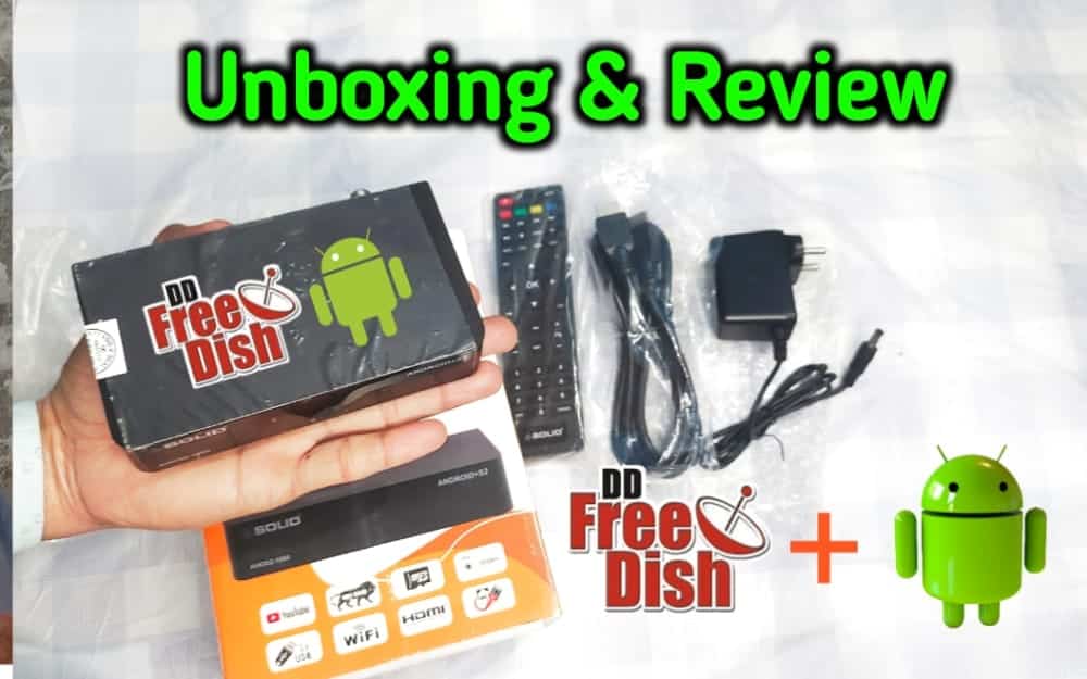 Solid 1080 Android DD Free Dish Set Top Box