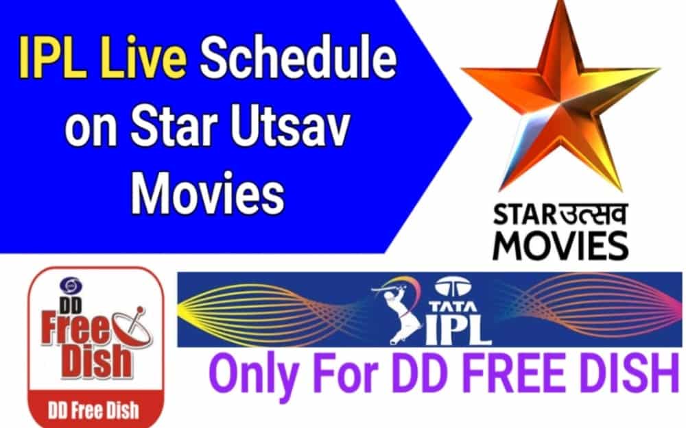 IPL 2023 Schedule On Star Utsav Movies