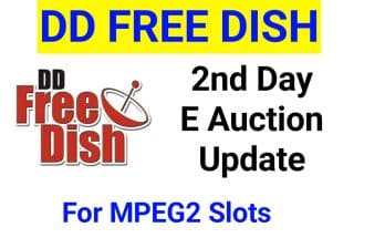 dd free dish mpeg2 e auction result