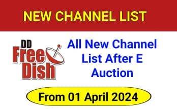 DD Free Dish New Channel List