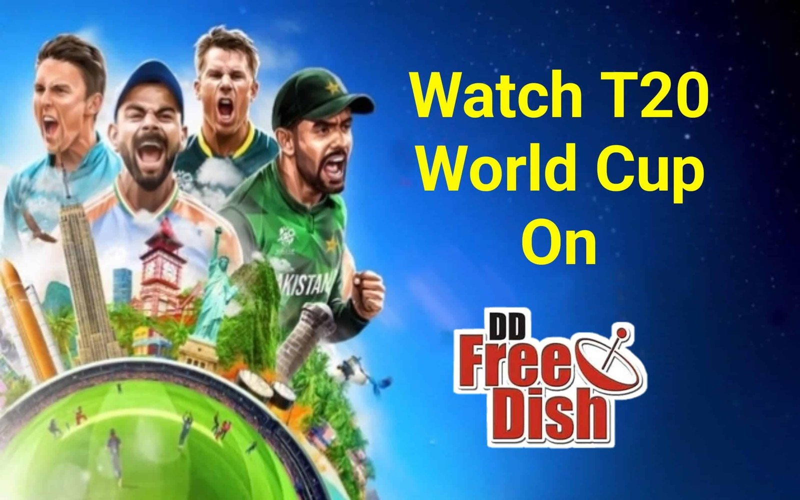 t20 world cup 2024 on dd free dish