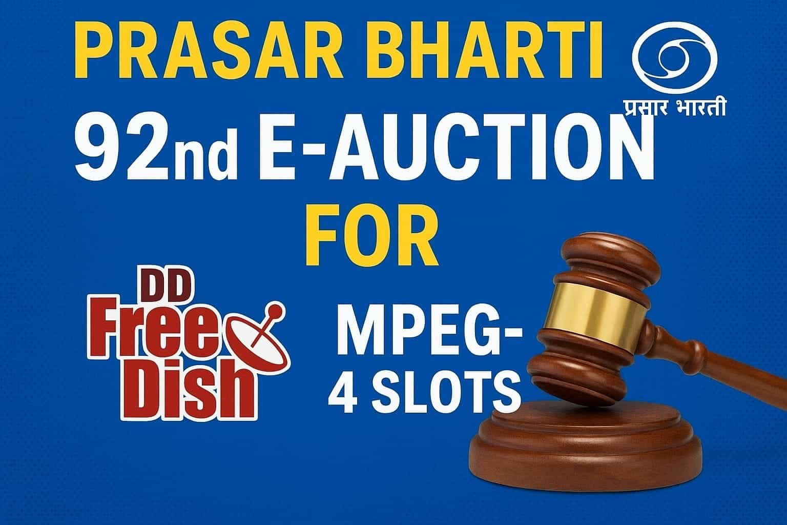 New 92 E Auction DD Free Dish For Mpeg4 Slots
